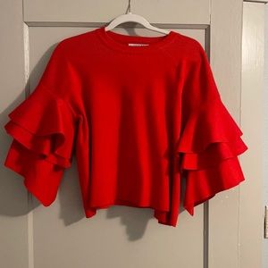Red sweater